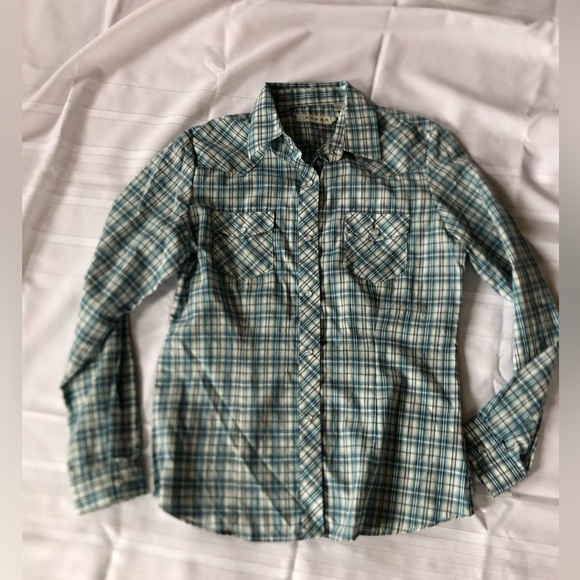 Roper Pearl Snap Plaid Western Shirt - Picture 4 of 13